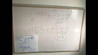 SAT Math: Statistics and probabilities exercises