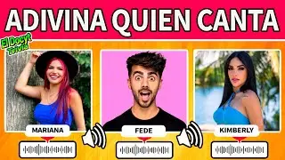 🎧🤪 ADIVINA QUIEN CANTA / ADIVINA QUE YOUTUBER CANTA / Kim Loaiza - Fede Vigevani - yoloaventuras