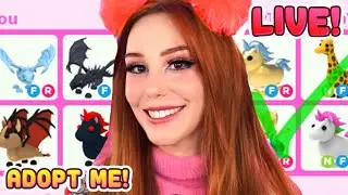 🔴LIVE! Adopt Me Pet Leveling + Variety Roblox Stream!