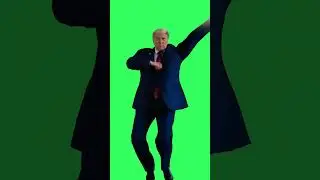 Donald Trump Stayin Alive Dance Animated | Green Screen #greenscreen #short #shorts #donaldtrump