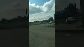 Товарный поезд в движении