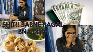 Golgappa Competition went wrong 😑 | Bhari nuksaan hogya | Life of Libra | Anshika Singh