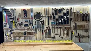 Parete attrezzata "Wall-Mounted Hand-Tool Storage"