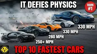 Top 10 All Time Fastest Cars to Conquer the Roads #fastestcars #supercars