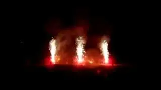 Feuerwerk am Aschenberg Fulda 2009