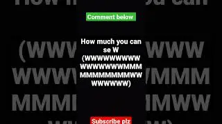 how many W?
