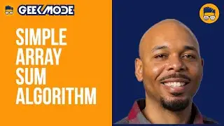 Simple Array Sum Algorithm | Learn React Native API | Learn React Native API 2022