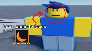 How I animate faces using moon animator - requested