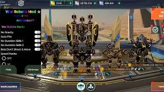 WAR ROBOTS MOD MENU AUTO SKILLS • SPEED HACK •  AUTO FIRE • NO COOLDOWN SKILLS 🔥
