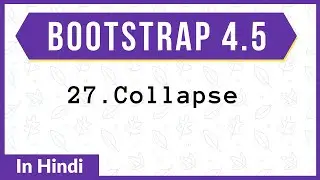 #27. collapse | Bootstrap