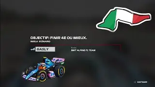 F1 23 - Weekly Event - Pierre Gasly 🇨🇵 (Alpine F1 Team🇨🇵) at Imola Circuit 🇸🇲.