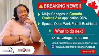 Breaking News: Major 2024 Changes to Canada Study Permits! Here's What You Need to Know NOW!