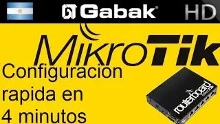 ¿Cómo configurar el router mikrotik desde cero? ( configuración básica ) - by Gabak Tech