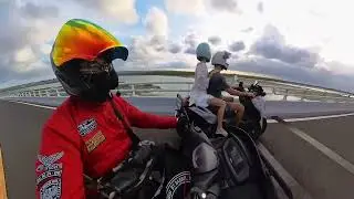 Naik Motor Masuk Tol Nusa Dua ke Bandara Bali