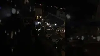 Вид из отеля. Ночной Дубаи.  #знаменитости