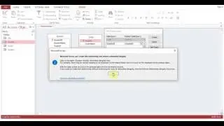 How to Join Multiple Tables   Relationship in MS Access Session 2