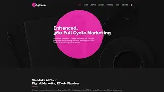 Digital Agency WordPress theme by RockThemes Website Template - 64661