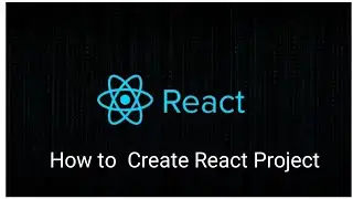 How to Create React Project | React | VS Code