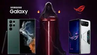 Samsung Galaxy S22 Ultra vs ASUS ROG Phone 6 Pro  #short #shortsyoutube #tech #asus #rog