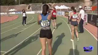 campionati allievi 100 metri femminili  11,76
