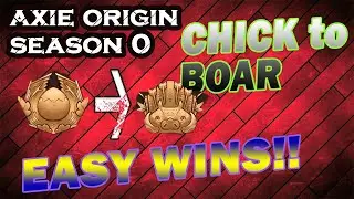 Axie Infinity Origin Tips for EASY WIN. Chick to Boar para sa iyong unang SLP