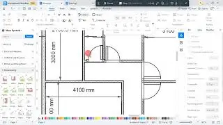 EDRAW MAX FLOOR PLAN TUTORIALS- PLACING DOORS AND WINDOWS