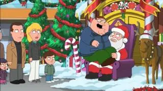 Питер и Санта! Смешные моменты из ГРИФФИНОВ! Funny! Family Guy!