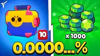 1000 GEMME in 1 MEGA BOX *RECORD RARITÀ*💎Brawl Stars
