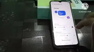 How To Change Vivo Y35 Font Size | Vivi Y35 me Font kaise Change Kare