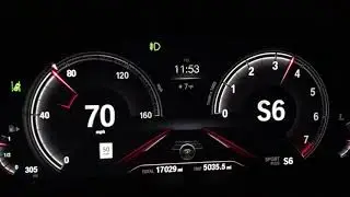 X3 M40i Part Throttle Shifting