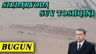 SIRDARYODAGI SUV TOSHQINI HAQIDA SO'NGI MA'LUMOTLAR | СИРДАРЁДАГИ СУВ ТОШҚИНИ ХАҚИДА