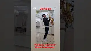 превосходная игра на саксофоне | JanSax | Роза Рымбаева