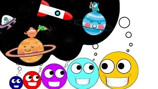 Balls Space Adventure | Video for Kids