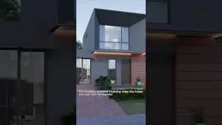 Beautuful house design by sketchup #housedesign #architecture #sketchup