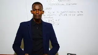 NUMERICAL ANALYSIS :KNEC REVISION (NEWTON RAPHSON METHOD)