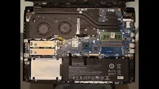 Acer Nitro 5 Model AN515-54-71FT Series (RAM/SSD/HDD/CPU FAN CLEANING DISASSEMBLY & UPGRADE OPTIONS)