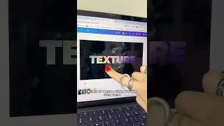 How to add texture to your text using. Canva
