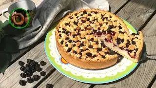 ЯГОДНЫЙ ПИРОГ С ТВОРОГОМ 🍰 Тает во рту