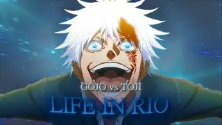 Gojo vs Toji 🥶 - Life In Rio [Edit/AMV] Jujutsu Kaisen 4K!