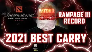 Dota2 2021 the best carry Team spirit yatoro.Dota 2 The International 2021 Rampage record Yatoro.