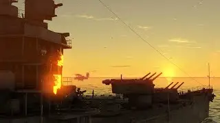 【WarThunder】米機動部隊に随伴する軽巡洋艦から見る日本攻撃隊