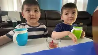 Candy Challenge Toddler Twins