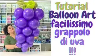 Balloon Art Tutorial: Bunch of Grapes