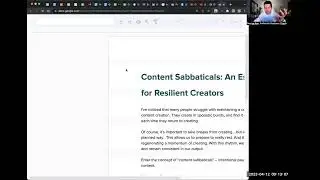 quick tutorial -- ChatGPT: how I use it for writing / blogging ✍🏽