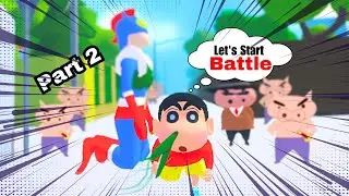 I Found My Girlfriend in Shinchan Game!🥰🥰 I Saved Action Kamen. Funniest Shinchan Game Ever. #2