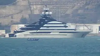 M/V NORD (Lürssen 142m superyacht ) Russian Billionaire’s Superyacht @ Hong kong