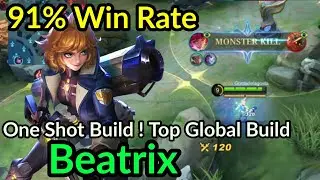 One Shot Beatrix Best Build - Top Global Build Beatrix ~ MLBB