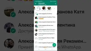 создаём список в whatsApp