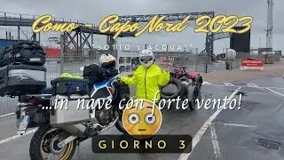 Como - Capo Nord 2023 - Ep. 3 (entriamo in Norvegia) ...con pioggia e forte vento!