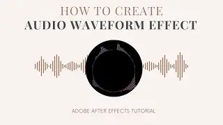 Adobe After Effect – How to create Audio Spectrum Waveform Effect